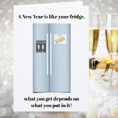 What’s in Your New Year Fridge? Happy New Years カード