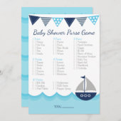 What’s in Your Purse? – Sailor Baby Shower Game Pr プログラム (正面/裏面)