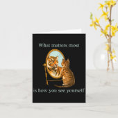 What S Most Is How You See Yourself Apparel  カード (黄色い花)