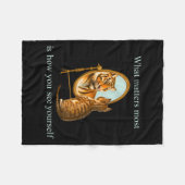 What S Most Is How You See Yourself Apparel フリースブランケット (正面(横))