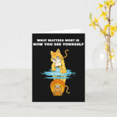 What S Most Is How You See Yourself Motivational L カード (黄色い花)