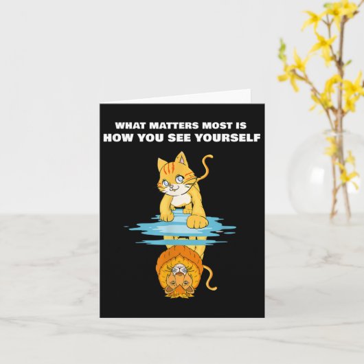 What S Most Is How You See Yourself Motivational L カード (黄色い花)