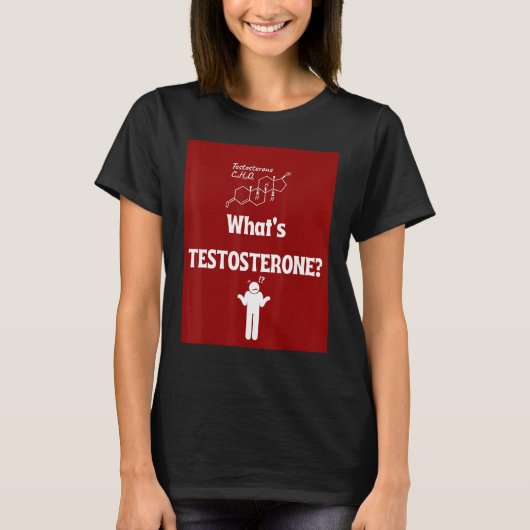 What s TESTOSTERONE Tシャツ (正面)
