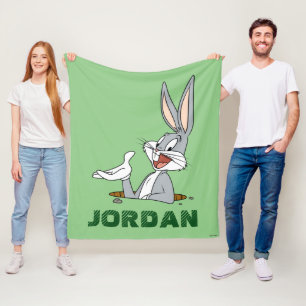 WHAT’S UP DOC?™ バッグス・バニー™ ウサギの穴 フリースブランケット
