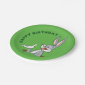 WHAT’S UP DOC?™ バッグス・バニー™ ウサギの穴 ペーパープレート (アングル)