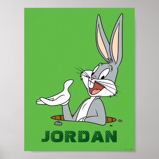WHAT’S UP DOC?™ バッグス・バニー™ ウサギの穴 ポスター (正面)