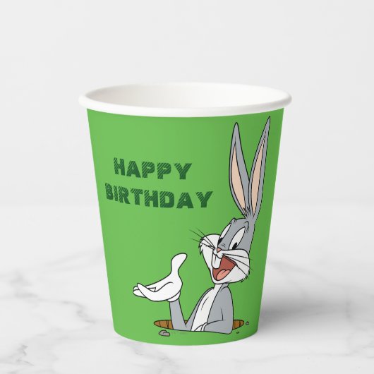 WHAT’S UP DOC?™ バッグス・バニー™ ウサギの穴 紙コップ (正面)