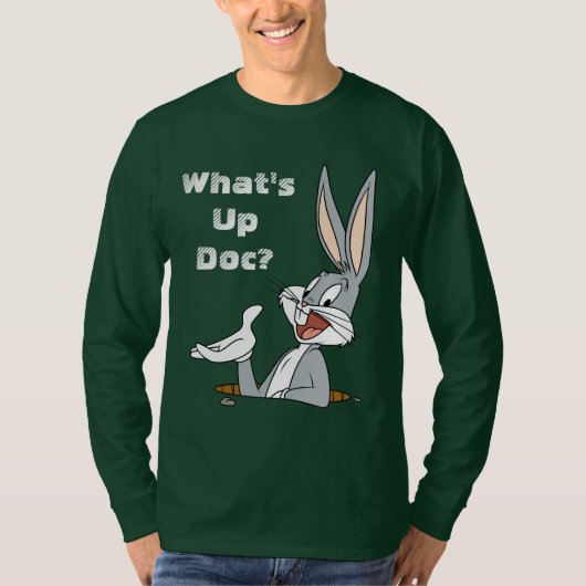 WHAT’S UP DOC?™ BUGS BUNNY™ Rabbit Hole Tシャツ (正面)