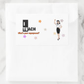 What’s Your Superpower Stickers – Teacher Gift 長方形シール (バッグ)