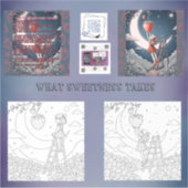 What Sweetness Takesステッカー シール (正面)