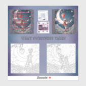 What Sweetness Takesステッカー シール (シート)