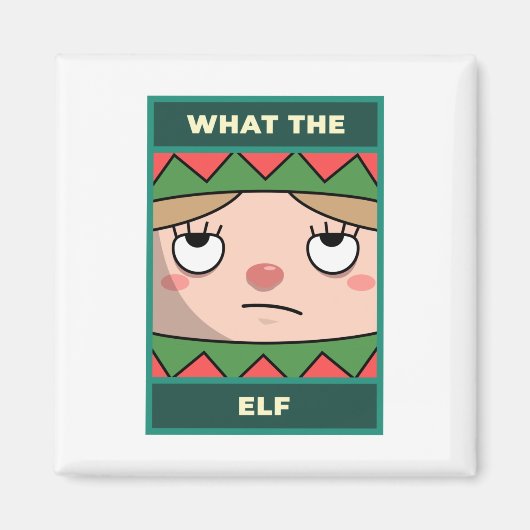 What The小妖精や小人 マグネット (正面)