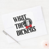 What the Dickens (赤い弓) スクエアシール (封筒)