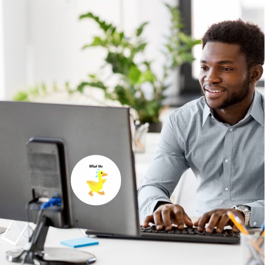 What the Duck? ラウンドシール