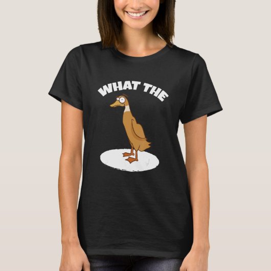 What The Duck Duck Morning Grouch Coffee Rubber Du Tシャツ (正面)