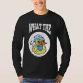 What The Duck Duck Morning Grouch Coffee Rubber Du Tシャツ (正面)