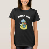What The Duck Duck Morning Grouch Coffee Rubber Du Tシャツ (正面)