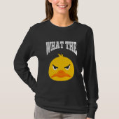 What The Duck Duck Morning Grouch Coffee Rubber Du Tシャツ (正面)