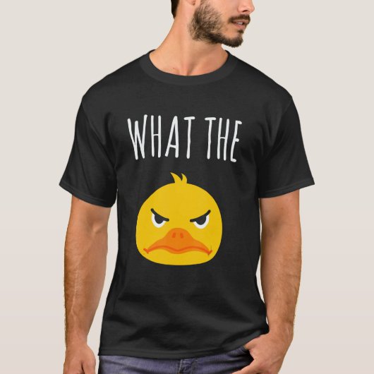 What The Duck Duck Morning Grouch Coffee Rubber Du Tシャツ (正面)