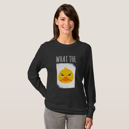 What The Duck Duck Morning Grouch Coffee Rubber Du Tシャツ (正面フル)