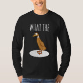 What The Duck Duck Morning Grouch Coffee Rubber Du Tシャツ (正面)