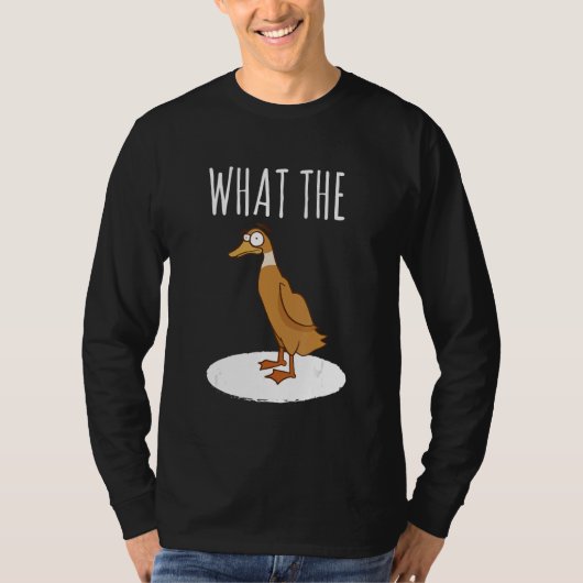What The Duck Duck Morning Grouch Coffee Rubber Du Tシャツ (正面)