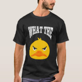 What The Duck Duck Morning Grouch Coffee Rubber Du Tシャツ (正面)