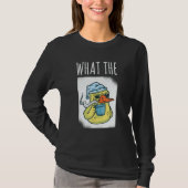 What The Duck Duck Morning Grouch Coffee Rubber Du Tシャツ (正面)