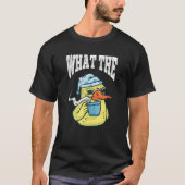 What The Duck Duck Morning Grouch Coffee Rubber Du Tシャツ (正面)