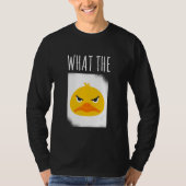 What The Duck Duck Morning Grouch Coffee Rubber Du Tシャツ (正面)