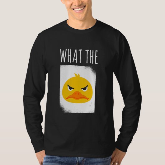 What The Duck Duck Morning Grouch Coffee Rubber Du Tシャツ (正面)