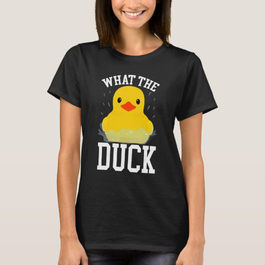 What The Duck   Ducks   Outfit Duck Tシャツ (正面)