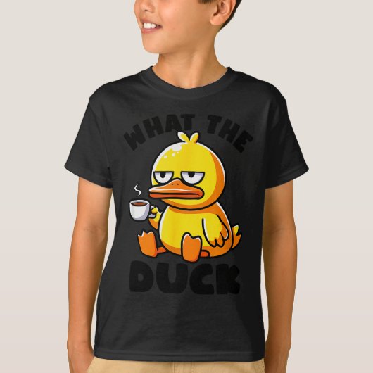 What The Duck Owner I Love Ducks Lover Funny Rubbe Tシャツ (正面)