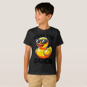 What The Duck Owner I Love Ducks Lover Funny Rubbe Tシャツ (正面フル)