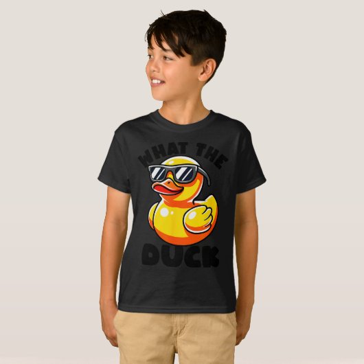 What The Duck Owner I Love Ducks Lover Funny Rubbe Tシャツ (正面フル)