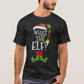 What The Elf Christmas Family Matching Xmas Group Tシャツ (正面)