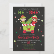What the Elf Will the Baby Be Gender Reveal