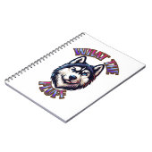 What The Fluff Spiral Notebook ノートブック (左側)