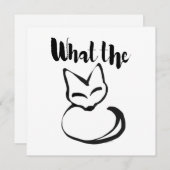 What the FOX!? (正面/裏面)