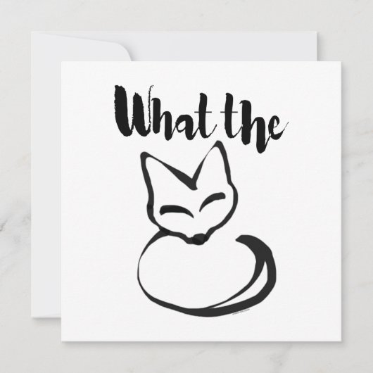 What the FOX!? (正面)