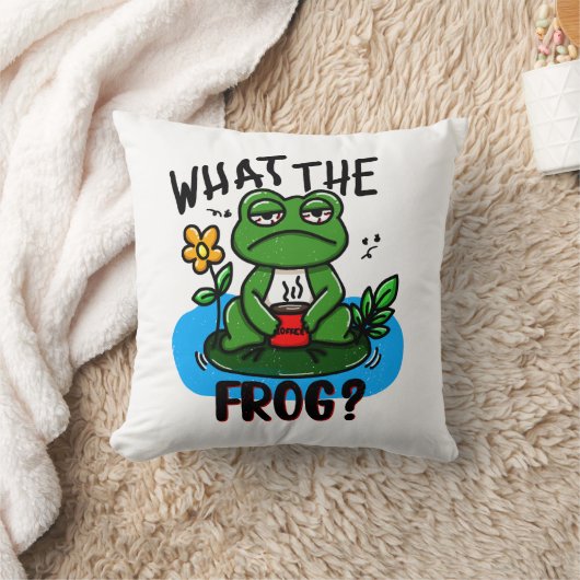 What the frog? クッション (ブランケット)