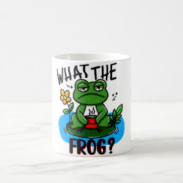 What the frog? コーヒーマグカップ