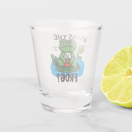 What the frog? ショットグラス (裏面)