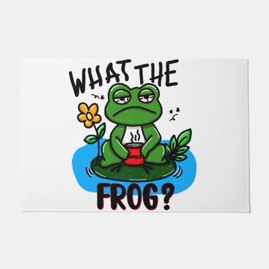What the frog? ドアマット (正面)