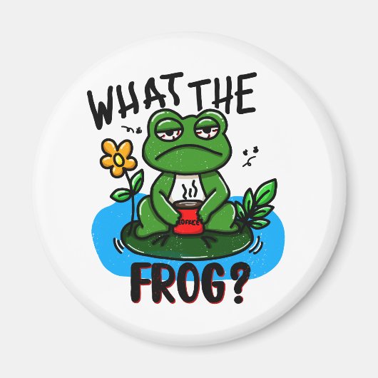 What the frog? マグネット (正面)