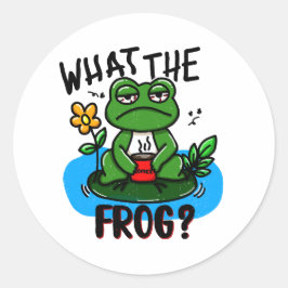 What the frog? ラウンドシール