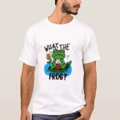 What the frog? tシャツ (正面)