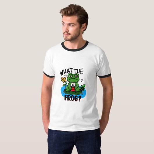 What the frog? tシャツ (正面フル)