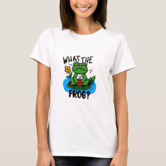 What the frog? tシャツ