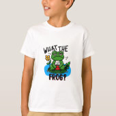 What the frog? tシャツ (正面)